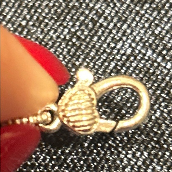 Judith Ripka Sterling Silver Barrel Chain with 18k Gold and Diamond Accents - Picture 8 of 9